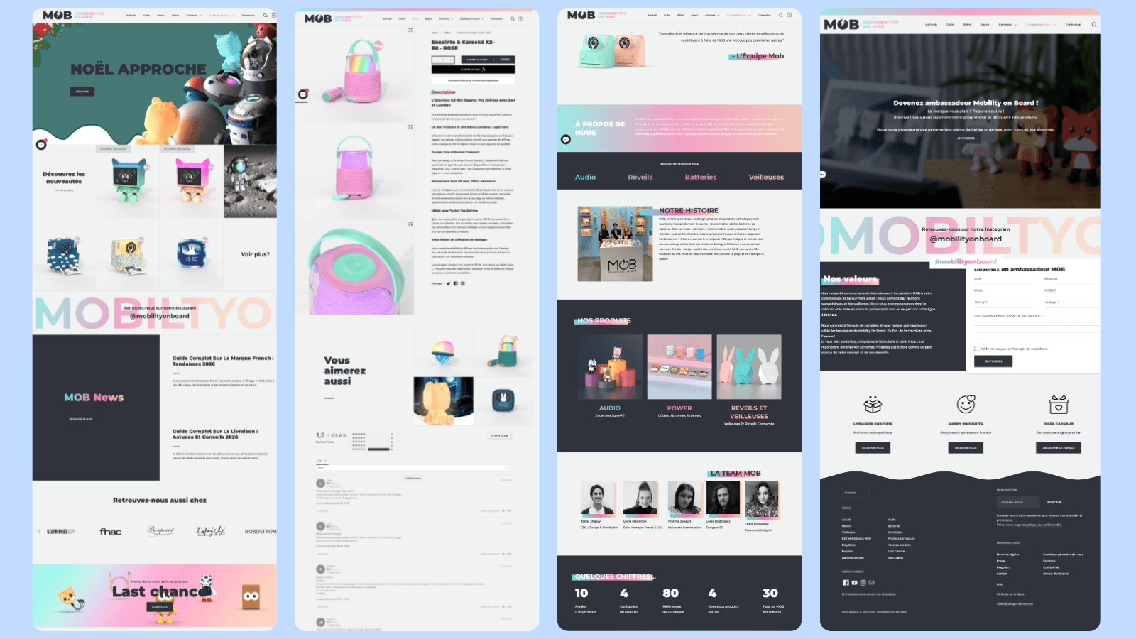 Mobility On Board Storefront customization